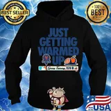 Just getting warmed up spring training new york giants orange s Hoodie