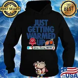 Just getting warmed up spring training washington nationals orange s Hoodie