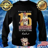 Kansas city chiefs 15 mahomes the future is strong signature s Sweater