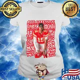 Kansas city chiefs football 15 patrick mahomes afc offensive paver s Ladies tee
