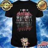 Kansas city chiefs football team super bowl liv water reflection shirt