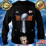 Kansas city chiefs super bowl liv vince lombardi trophy nfl s Sweater
