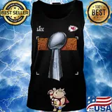 Kansas city chiefs super bowl liv vince lombardi trophy nfl s Tank top