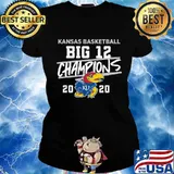 Kansas jayhawks basketball big 12 champions 2020 s Ladies tee