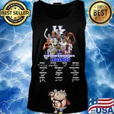 Kentucky wildcats legends basketball players signatures s Tank top