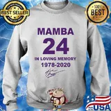 Kobe bryant mamba 24 in loving memory 1978 2020 signature s Sweater