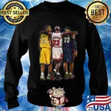 Kobe bryant michael jordan and lebron james basketball s Sweater