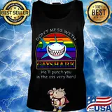 Lgbt don't mess with gay shark he'll punch you in the ass very hard s Tank top