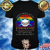 Lgbt don't mess with gay shark he'll punch you in the ass very hard shirt