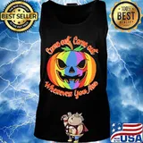 Lgbt halloween come out come out wherever you are pumpkin s Tank top