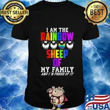 Lgbt i am the rainbow sheep of my family and i'm proud of it 2020 shirt