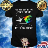 Lgbt pink floyd band i'll see you on the park side of the moon shirt