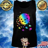 Lgbt the earth autism s Tank top