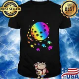 Lgbt the earth autism shirt