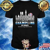 Lisbon 20 final champions of europe city stars shirt