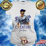 Los angeles dodgers 17 joe kelly cheaters signature s Ladies tee