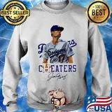 Los angeles dodgers 17 joe kelly cheaters signature s Sweater