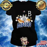 Los angeles dodgers hot dog s Ladies tee