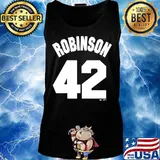 Los angeles dodgers jackie robinson 42 s Tank top