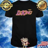 Los angeles lakers basketball forever lebron james king shirt