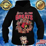Louisville cardinals all time great signatures s Hoodie