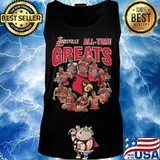 Louisville cardinals all time great signatures s Tank top