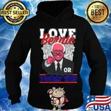 Love bernie or trump win 2020 s Hoodie