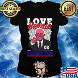Love bernie or trump win 2020 s Ladies tee