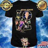 Love bryan adams signature shirt