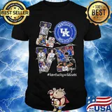 Love kentucky wildcats players signatures shirt