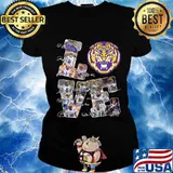 Love lsu tigers football players signatures s Ladies tee