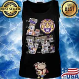 Love lsu tigers football players signatures s Tank top