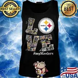 Love my pittsburgh steelers players signatures s Tank top