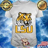 Lsu tigers football logo shirt