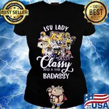 Lsu tigers lady sassy classy and a tad badassy s Ladies tee