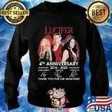 Lucifer 4th anniversary 2016 2020 thank you for the memories signatures s Sweater