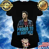 Luke bryan proud to be right here tour s Ladies tee