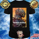 Marvel heroes black panther chadwick 1976 2020 signature shirt