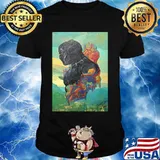 Marvel heroes black panther chadwick art 2020 shirt