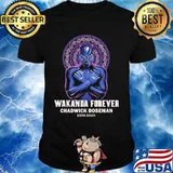 Marvel heroes black panther wakanda forever chadwick 1976 2020 shirt