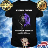 Marvel heroes black panther wakanda forever chadwick 1976 2020 thank you for the memories shirt