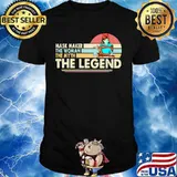 Mask maker the woman the myth the legend sewing vintage retro shirt