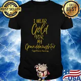Matching Childhood Cancer I Wear Gold for My Granddaughter Shirt
