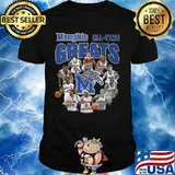 Memphis tigers all time great signatures shirt