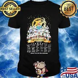 Miami dolphins 55th anniversary 1966 2021 thank you for the memories signatures shirt