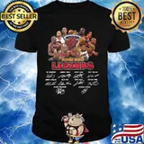 Miami heat legends basketball players signatures shirt