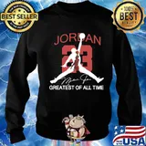 Michael jordan 23 greatest of all time signature s Sweater