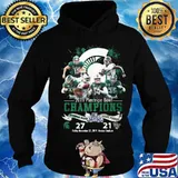 Michigan state athletics 2019 pinstripe bowl champions s Hoodie