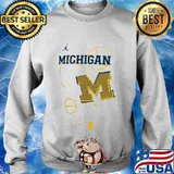 Michigan wolverines basketball logo s Sweater