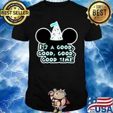 Mickey mouse birthday it's a good time shirt